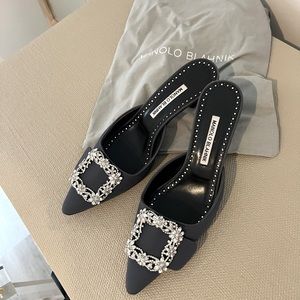 Mint condition, Manolo Blahnik with box and dust bag